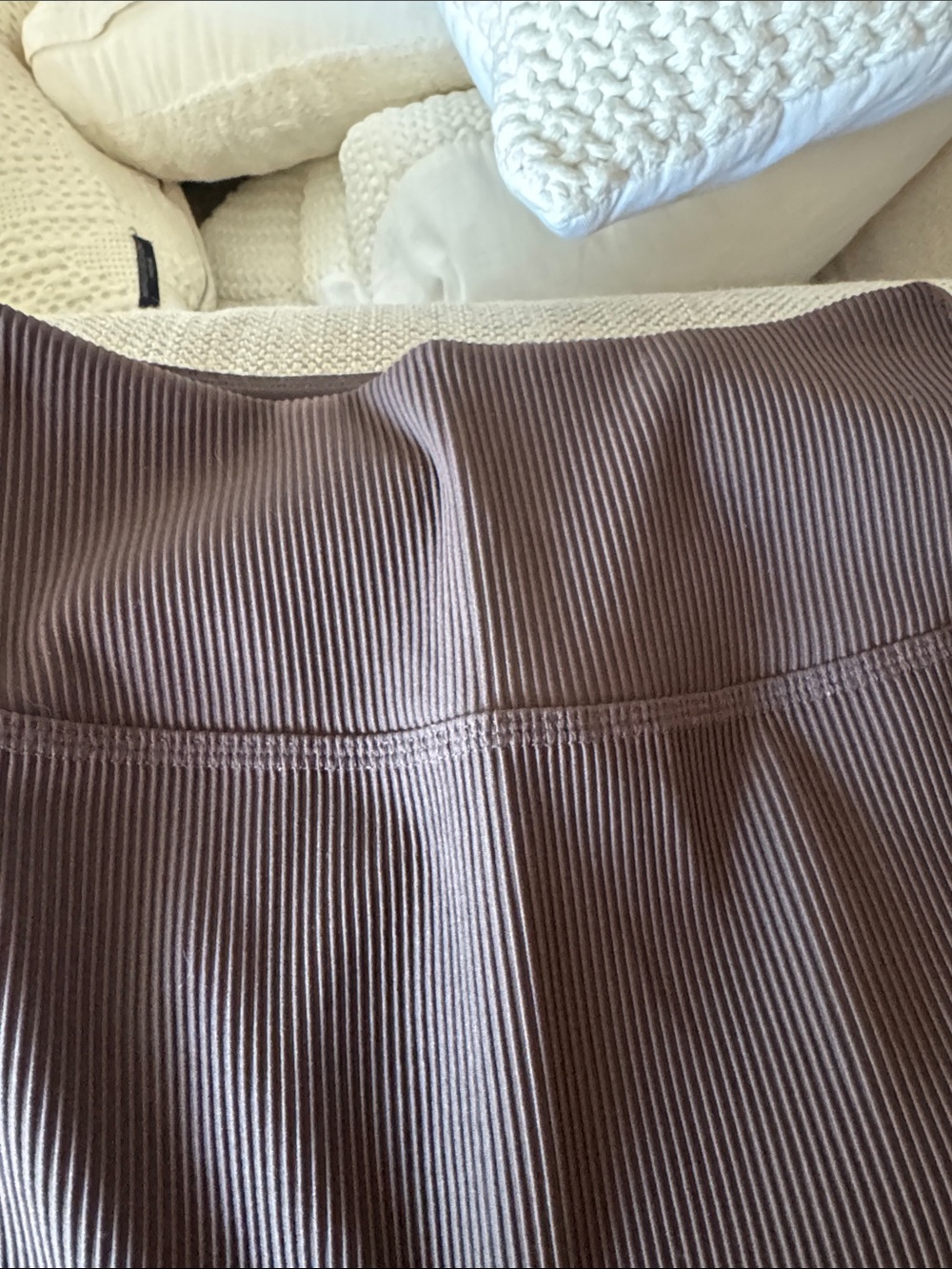 Beyond Yoga Impulse Ribbed Leggings - Dark Chocolate NWT - Picture 8 of 10